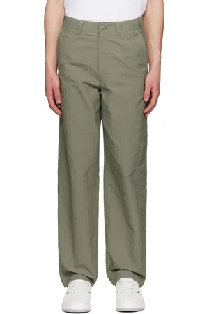 Givenchy Khaki Textured Monogram 72 Trousers