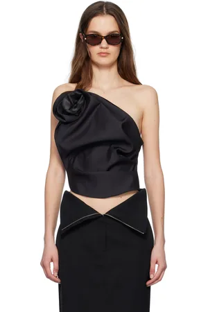 MAGDA BUTRYM One Shoulder Draped Top