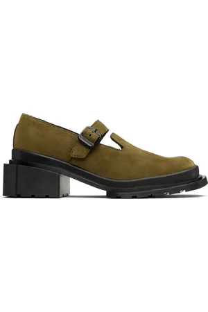 Dr. Martens Khaki Maybole Mary Jane Loafers