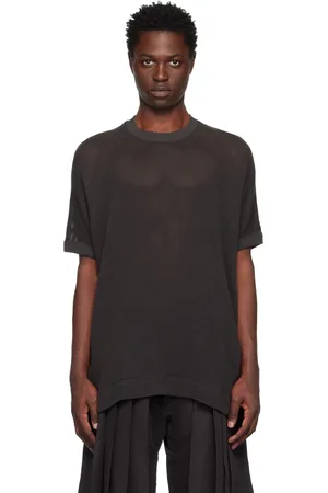 JAN JAN VAN ESSCHE Black O-Project T-Shirt