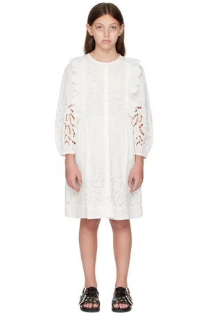 SEA Kids White Dahlia Dress