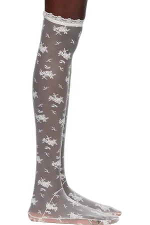 yuhan wang Lace Socks