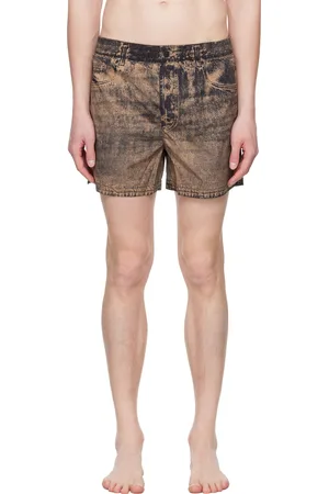 Diesel Brown Ken-37 Dnm Swim Shorts
