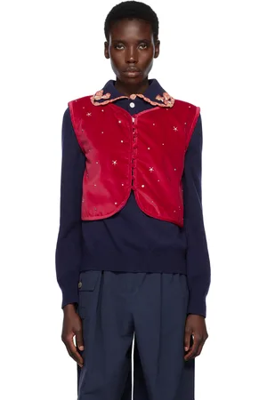 Caro Editions Red Ravnbak Ballerina Vest