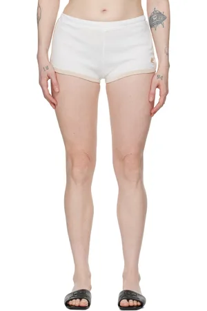 Courrèges White Contrast Shorts
