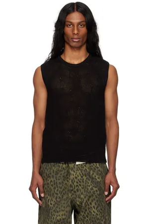 Andersson Bell Net Damaged Sleeveless Tank Top