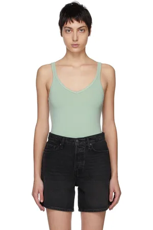 RAG&BONE Green Archetype Roxie Bodysuit