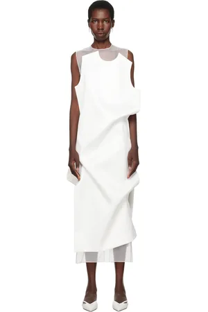 LII SSENSE Exclusive Bridal Capsule Double Layered Maxi Dress