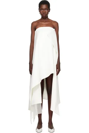 LII SSENSE Exclusive Bridal Capsule Paneled Minidress