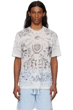 Casablanca Gray Mesh T-shirt