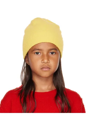 The Row Kids Yellow Elix Beanie