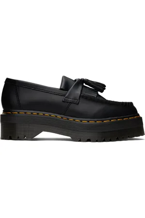 Dr. Martens Black Adrian Quad Loafers
