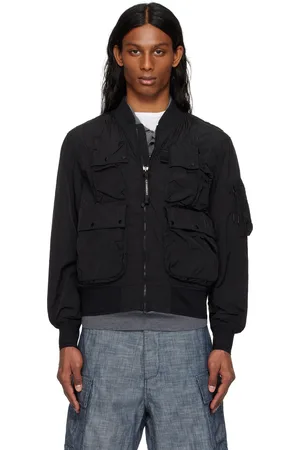 C.P. Company Black Chrome-R Multipocket Bomber Jacket