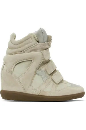 Isabel Marant Beige Bekett Sneakers