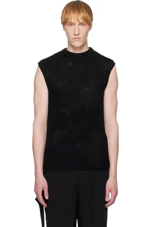 HELIOT EMIL Ophiolite Knit Vest