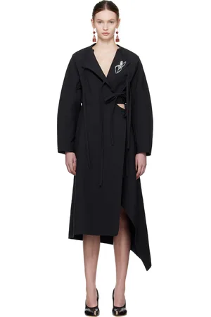 Tory Burch Cotton Wrap Midi Dress