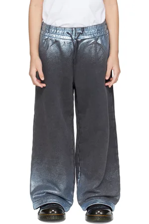 Diesel Kids Black Prensy Sweatpants