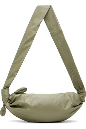 LEMAIRE Green Small Soft Croissant Bag