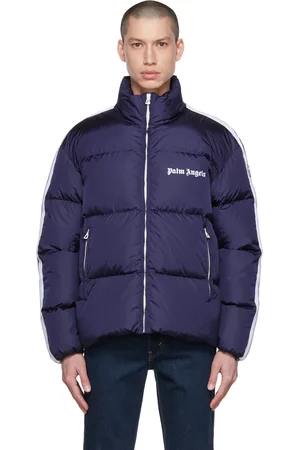 Palm Angels Navy Classic Track Down Jacket