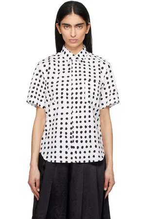 Comme des Garçons White Short Sleeve Shirt