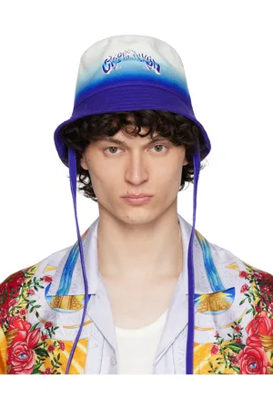 Casablanca Blue Fade Bucket Hat