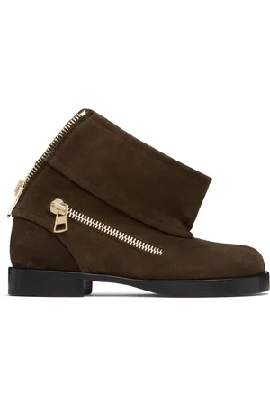 J.W.Anderson Brown Biker Boots
