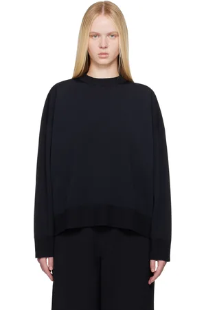 STUDIO NICHOLSON Navy Idro Knit Sweater