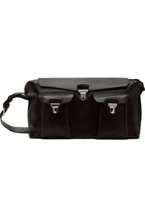 LEMAIRE Brown Week-End Gear Bag