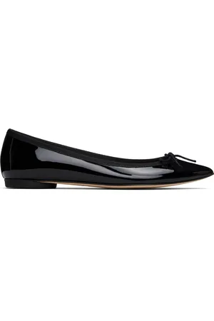 Repetto Black Brigitte Pointy Toe Ballerina Flats
