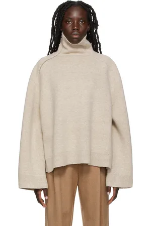 Totême Yak Double Sided Zip-Up Sweater