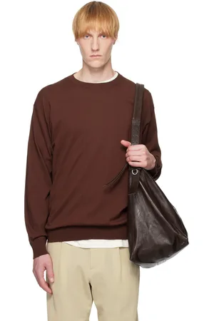 Auralee Super High Gauge Cotton Knit Sweater