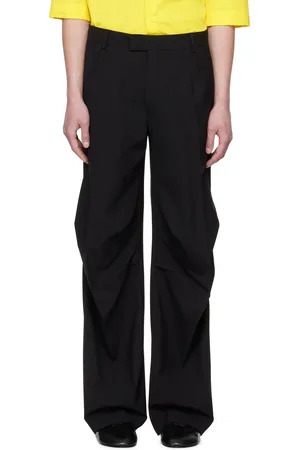 ALAINPAUL Knee Tailored Trousers