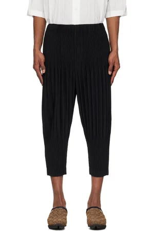 Issey Miyake Black Basics Trousers