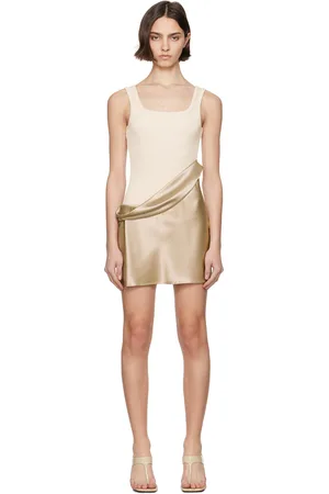 Nanushka Beige Marijn Minidress