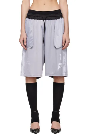 PROTOTYPES Gray Insideout Football Shorts