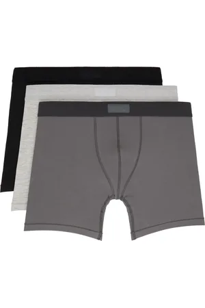 SKIMS Three-Pack Multicolor Cotton 5 Boxer Briefs