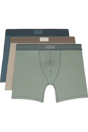SKIMS Three-Pack Multicolor Cotton 5 Boxer Briefs