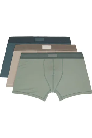 SKIMS Three-Pack Multicolor Cotton 3 Boxer Briefs
