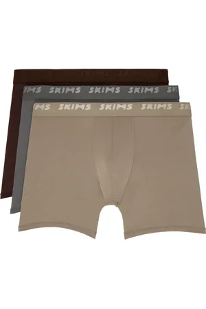 SKIMS Three-Pack Multicolor Stretch 5 Boxer Briefs