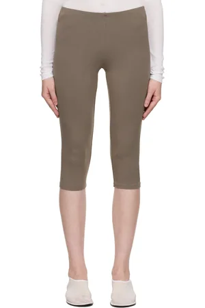 SKIMS Taupe Smooth Layers Capri Leggings