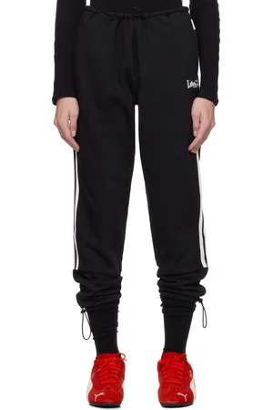 PROTOTYPES Black Toggle Tracksuit Lounge Pants