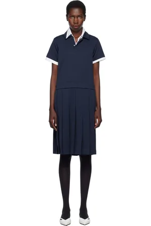 Comme des Garçons Polyester Jersey Midi Dress