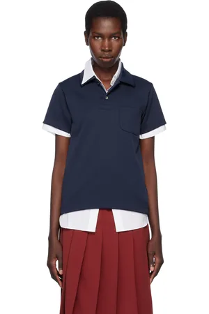 Comme des Garçons Polyester Jersey Polo