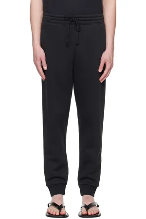SKIMS Black Fleece Lounge Tapered Sweatpants