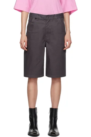 Acne Studios Gray Organic Cotton Shorts