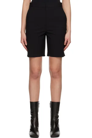 THEORY Black Four-Pocket Shorts