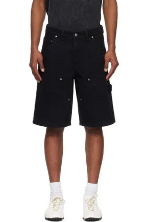 DIME Black Carpenter Denim Shorts