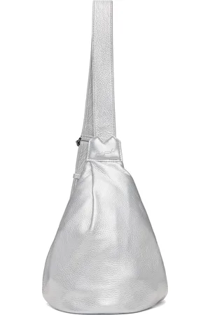 YOHJI YAMAMOTO Silver Small Y Crossbody Bag