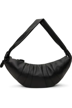 LEMAIRE Black Large Croissant Bag