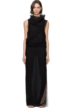 Khaite Black Jeanty Maxi Dress